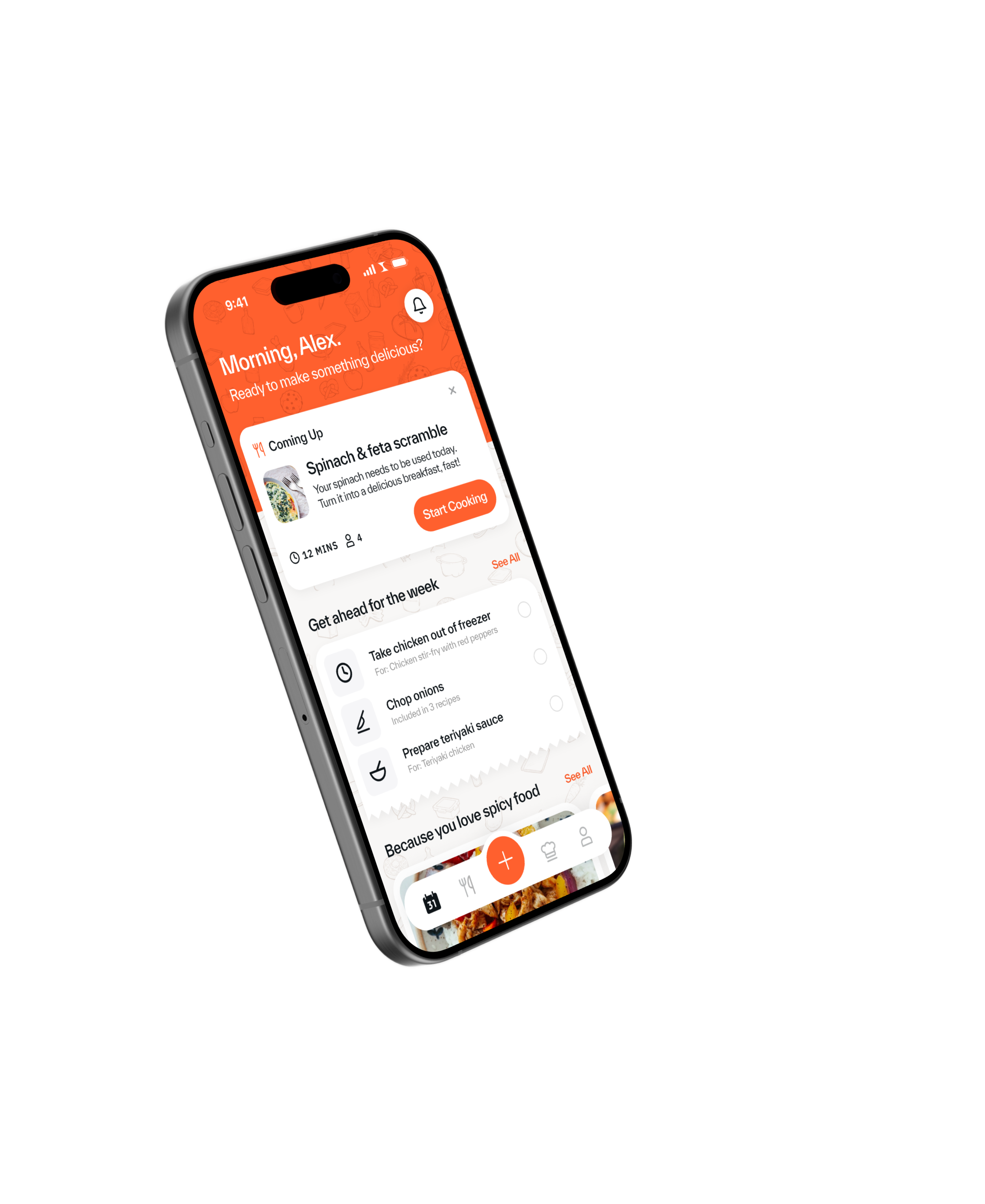 Springhouse app screen