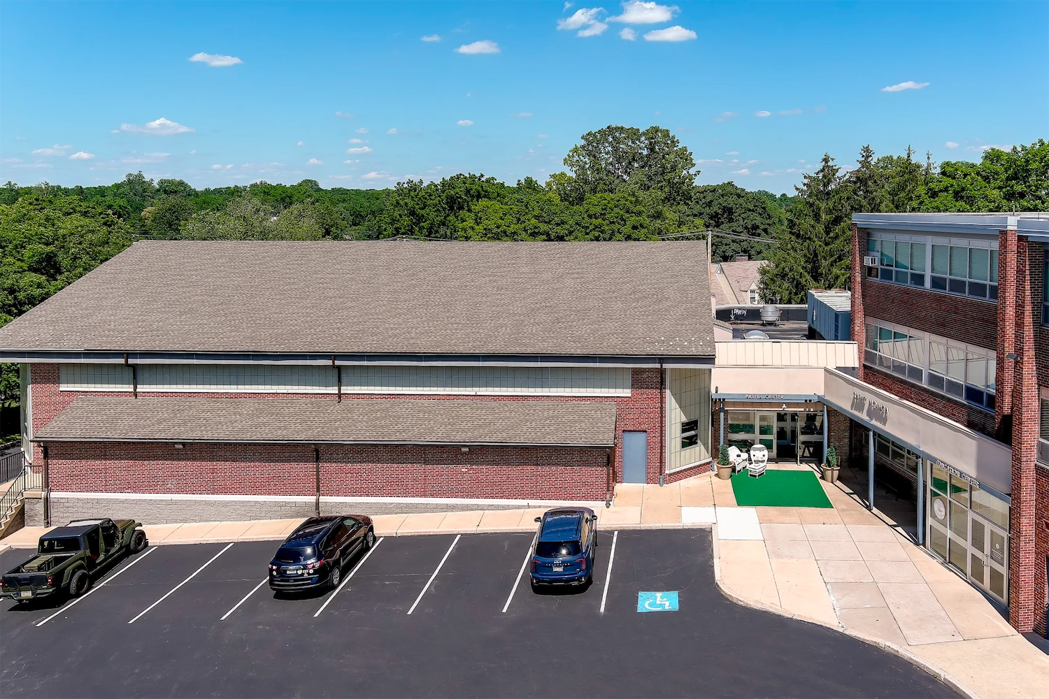 Athletic Center Side View