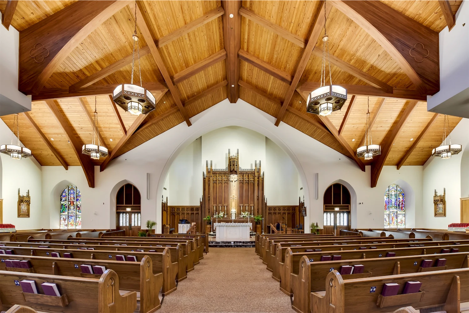 St. Monica's Church Interior