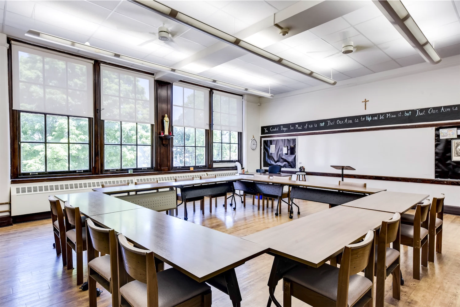 High School English Classroom