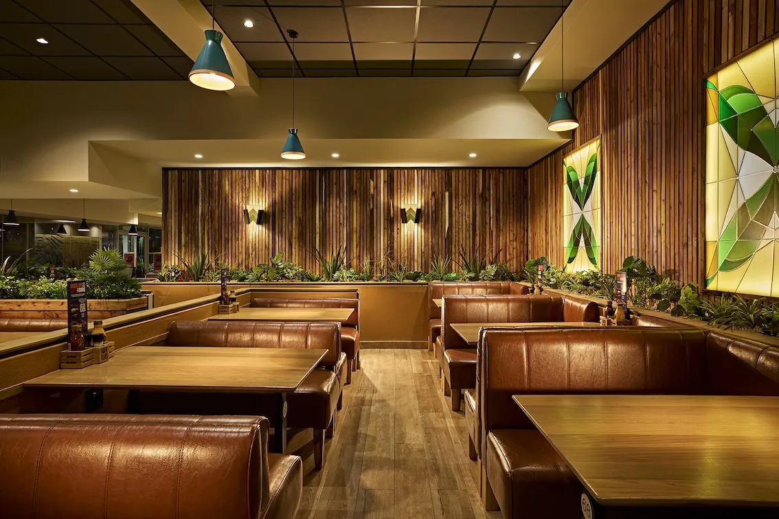 Spur - Vaal Mall interior designed by Design Partnership.