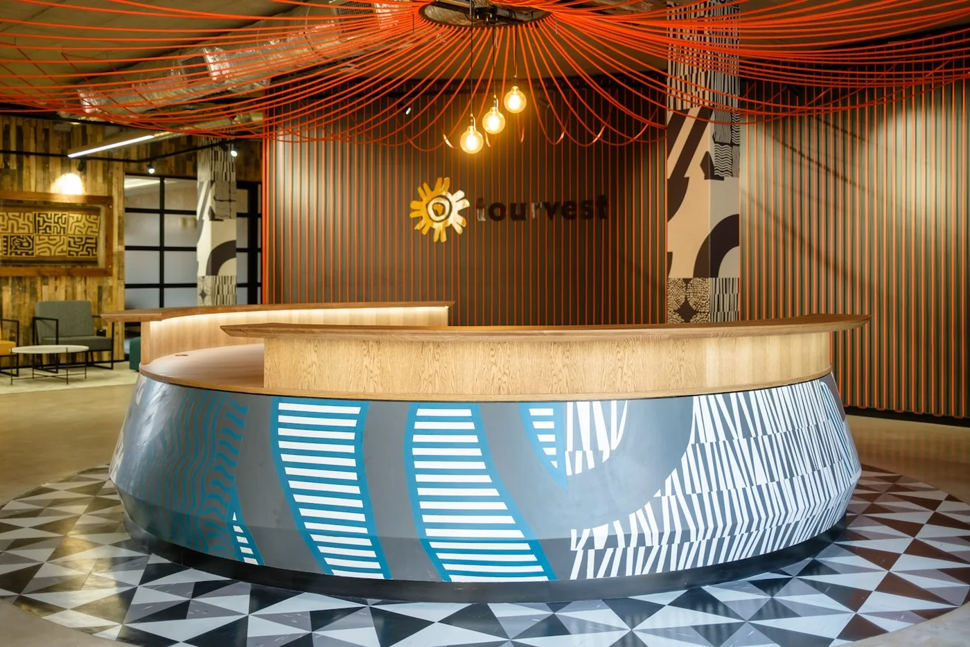 Tourvest interior designed by Design Partnership.