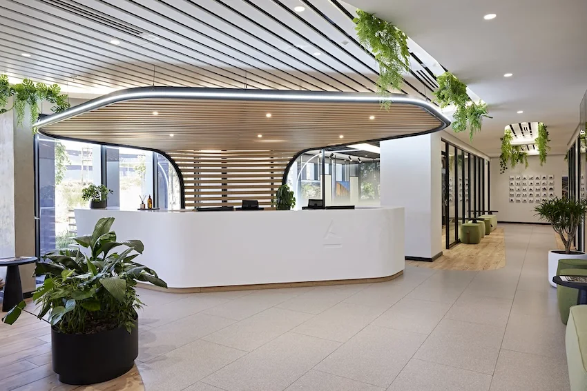 Attacq interior designed by Design Partnership.