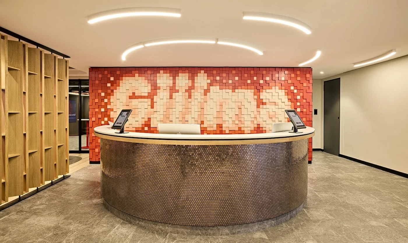 Gijima Technologies Offices interior designed by Design Partnership.
