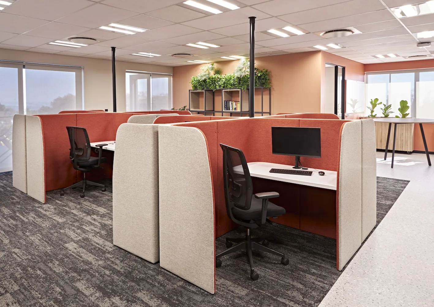 American Tower Corporation interior designed by Design Partnership.
