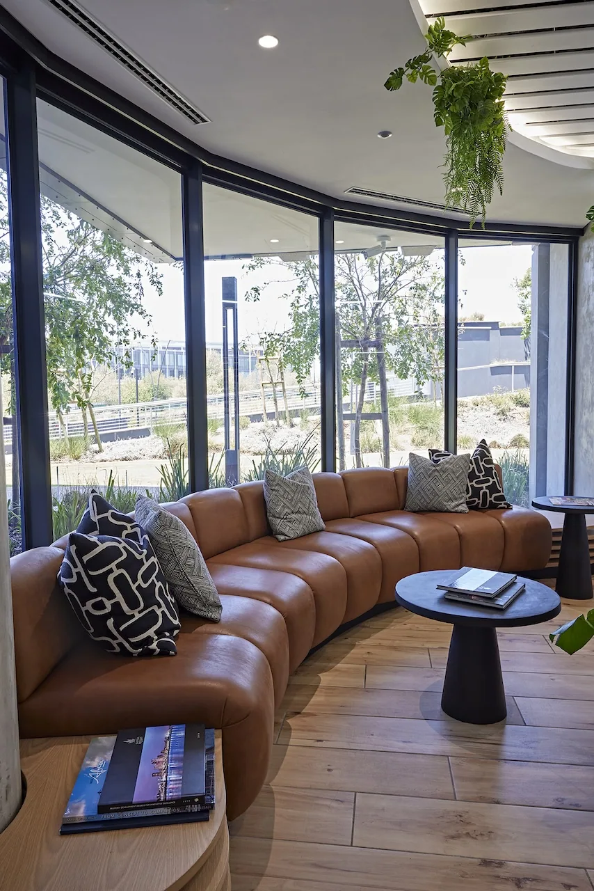 Attacq interior designed by Design Partnership.