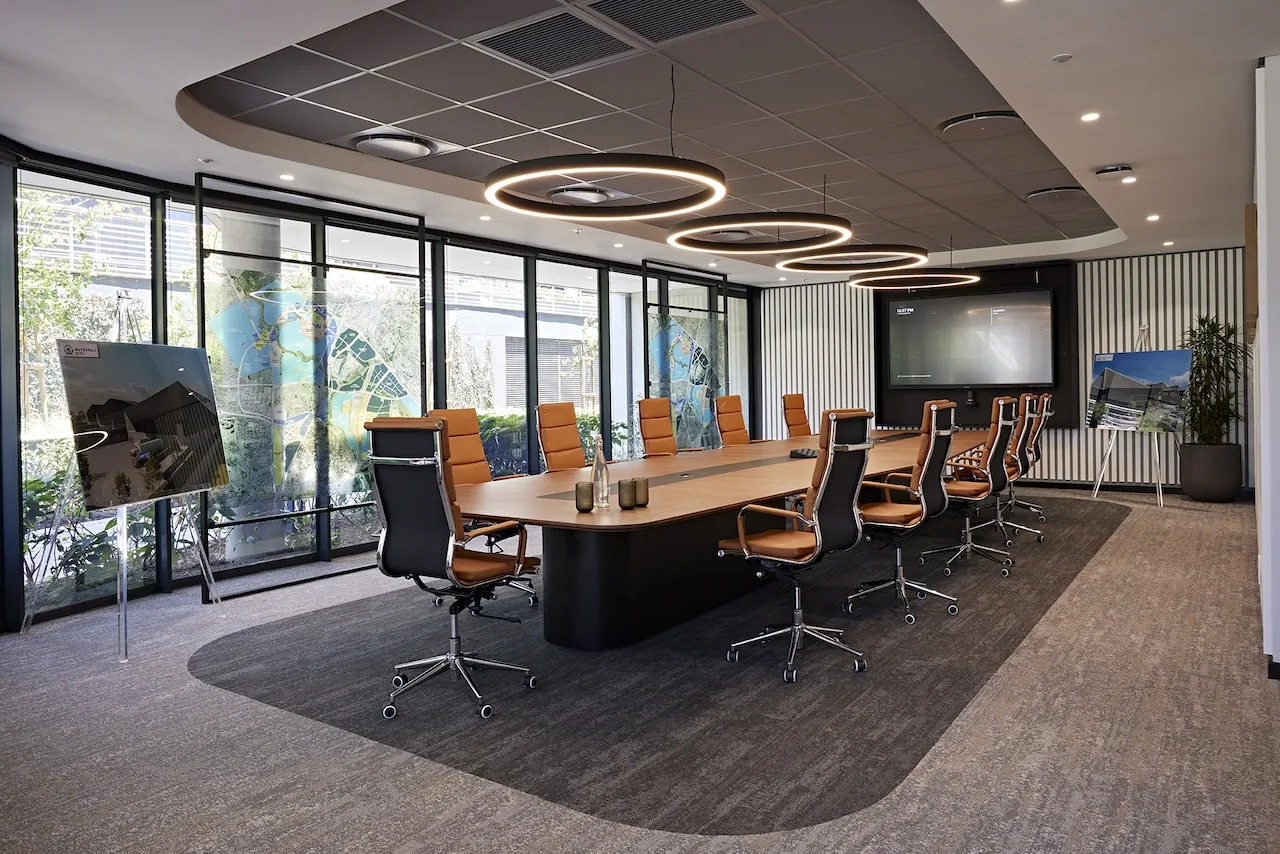 Attacq interior designed by Design Partnership.