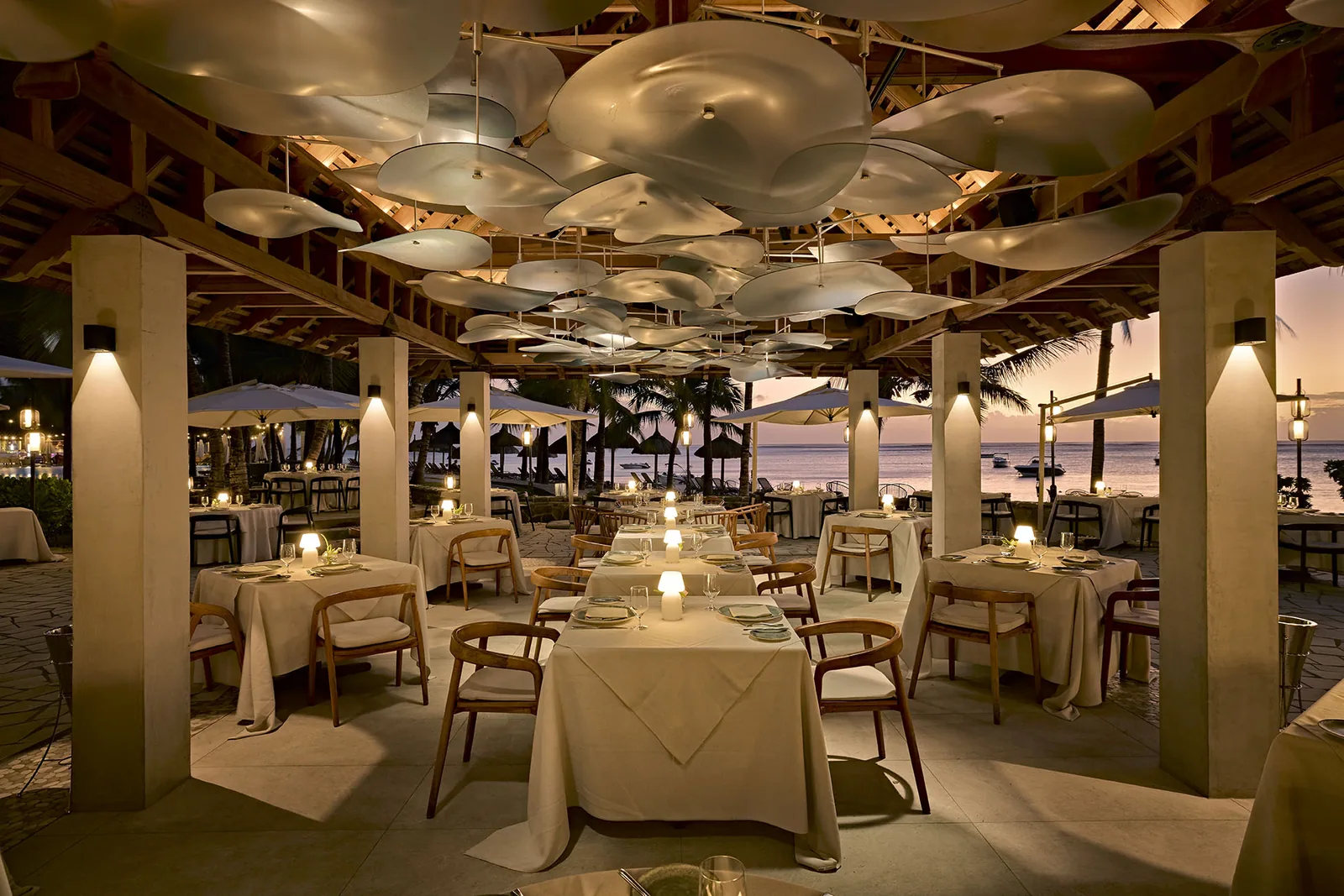 Blue Marlin interior designed by Design Partnership.