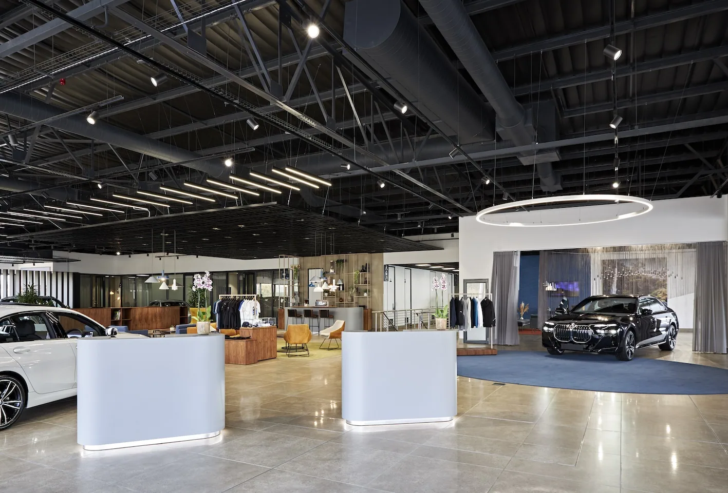 BMW - Westrand interior designed by Design Partnership.