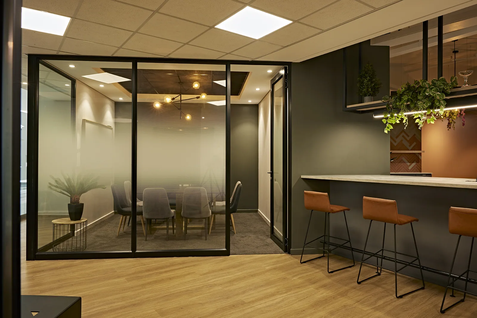 Centrafin interior designed by Design Partnership.