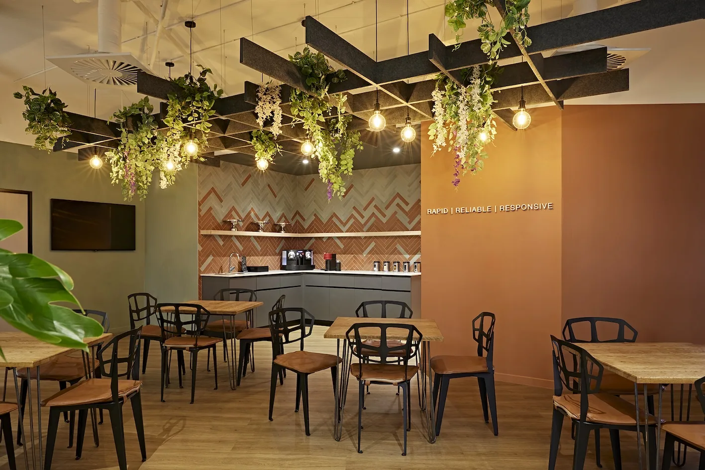 Centrafin interior designed by Design Partnership.