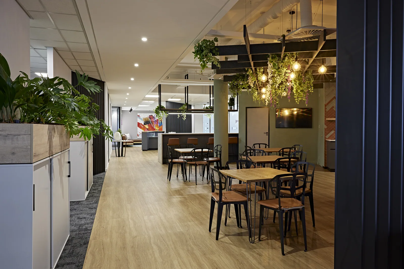 Centrafin interior designed by Design Partnership.