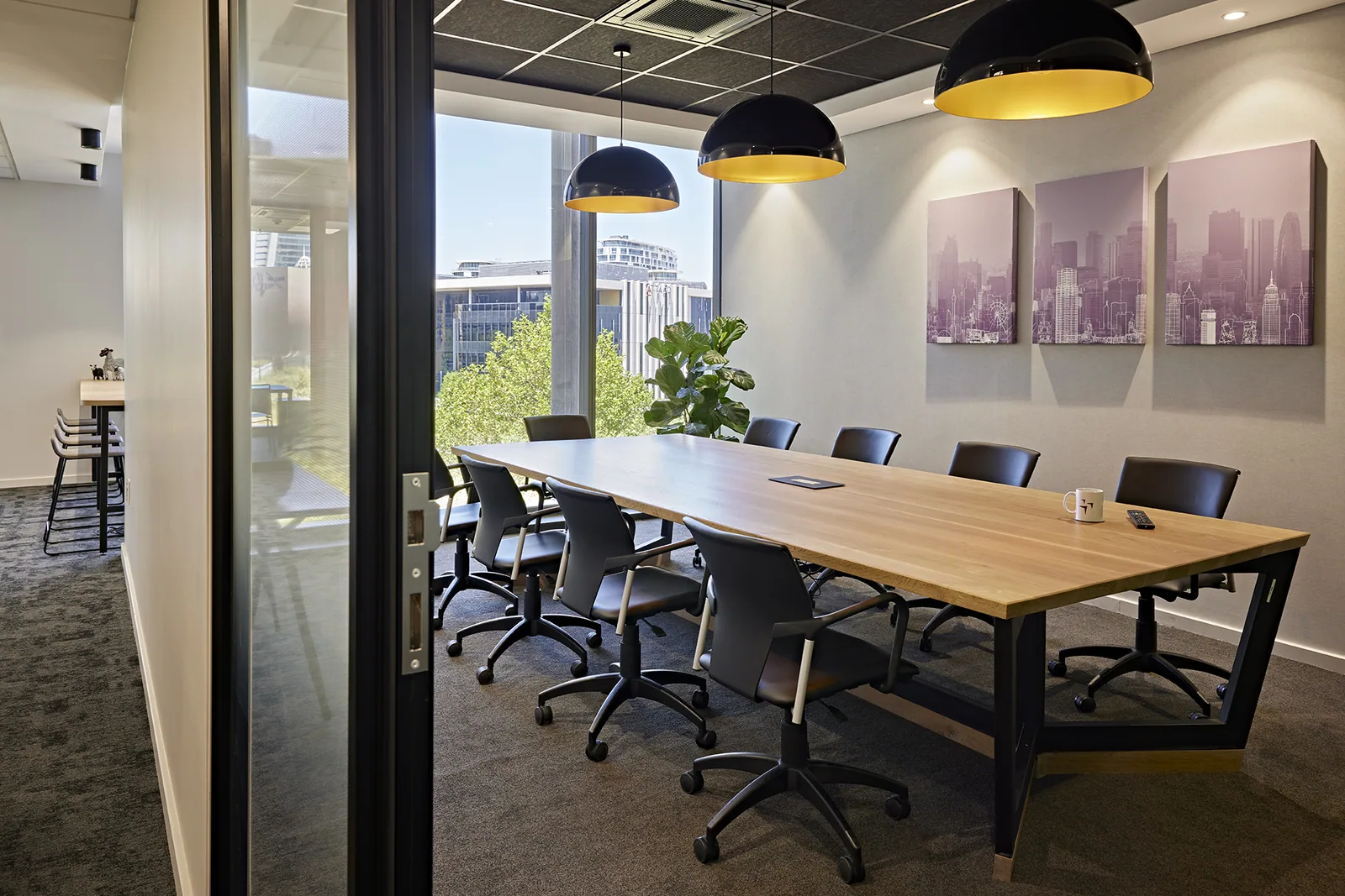 Centrafin interior designed by Design Partnership.