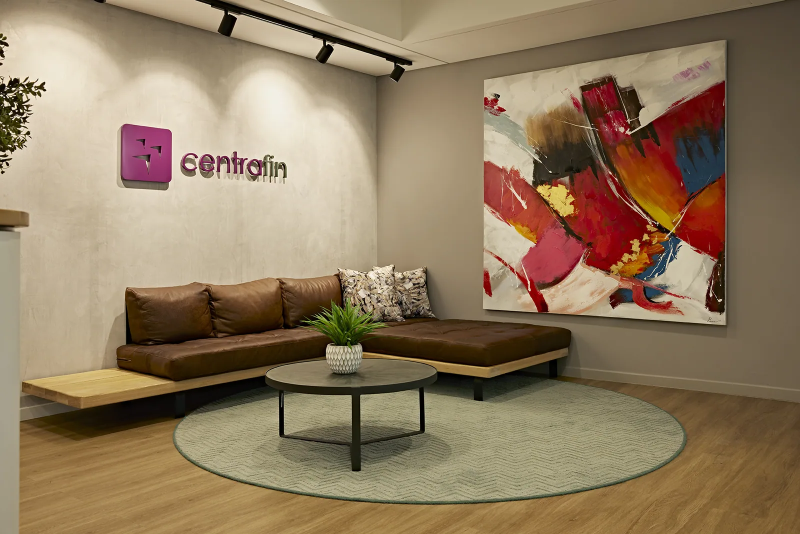 Centrafin interior designed by Design Partnership.