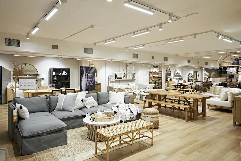 Coricraft - Design Quarter interior designed by Design Partnership.