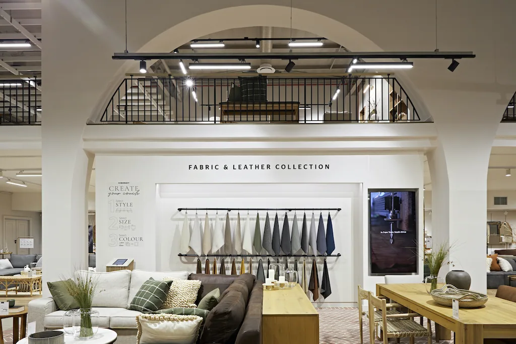 Coricraft - Design Quarter interior designed by Design Partnership.