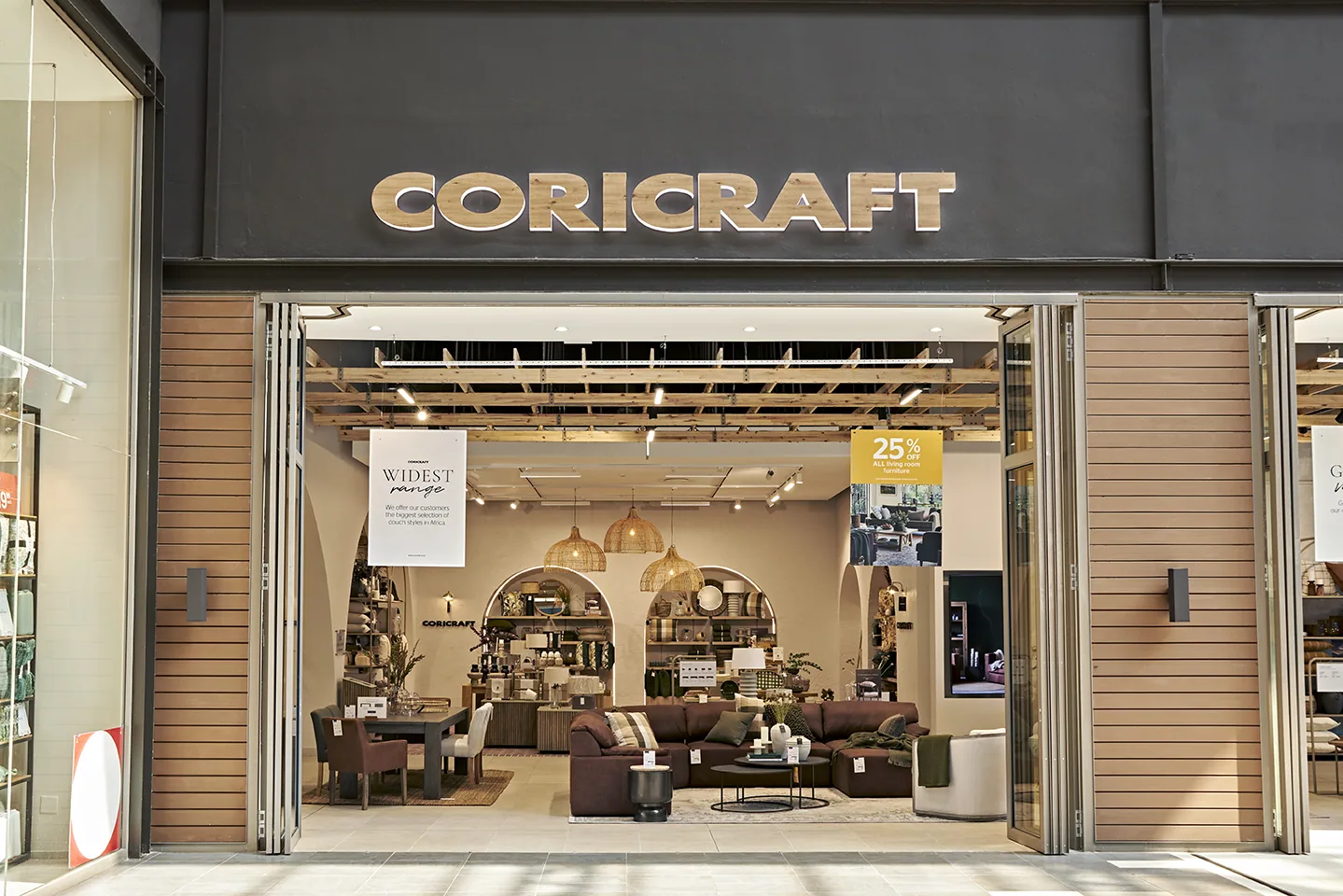 Coricraft - Design Quarter interior designed by Design Partnership.