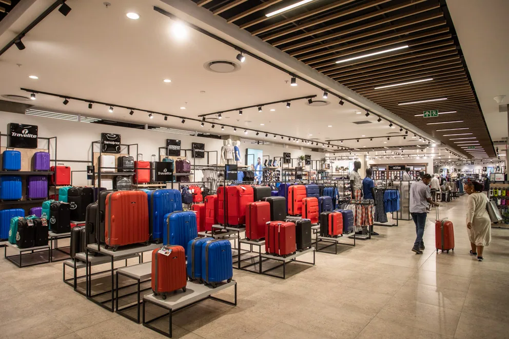 Edgars Fourways Mall interior designed by Design Partnership.