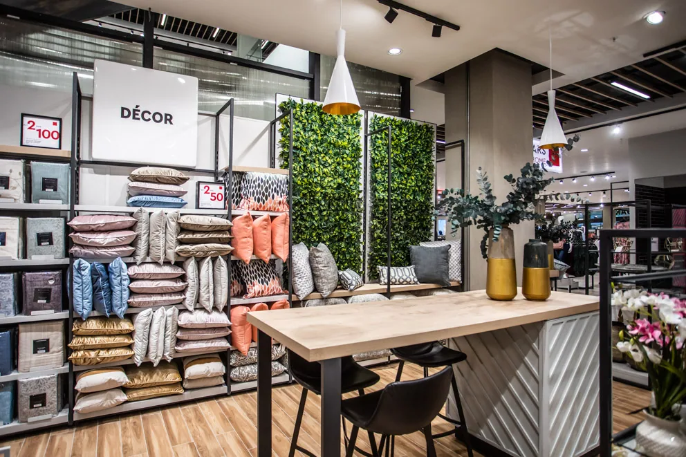 Edgars Fourways Mall interior designed by Design Partnership.
