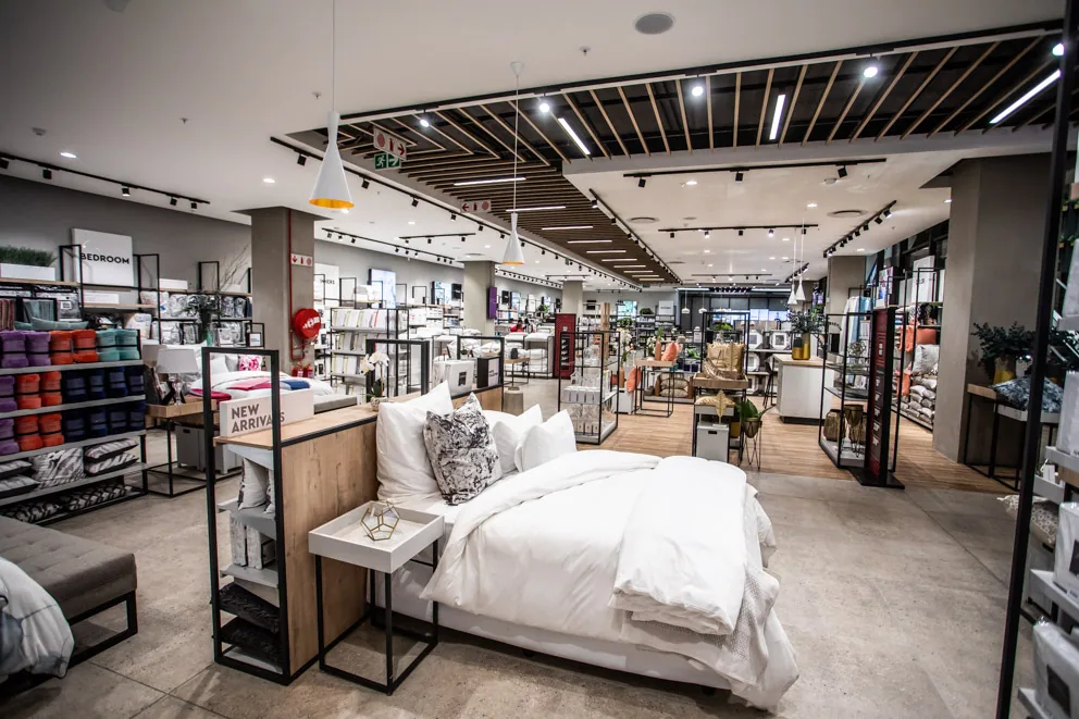 Edgars Fourways Mall interior designed by Design Partnership.