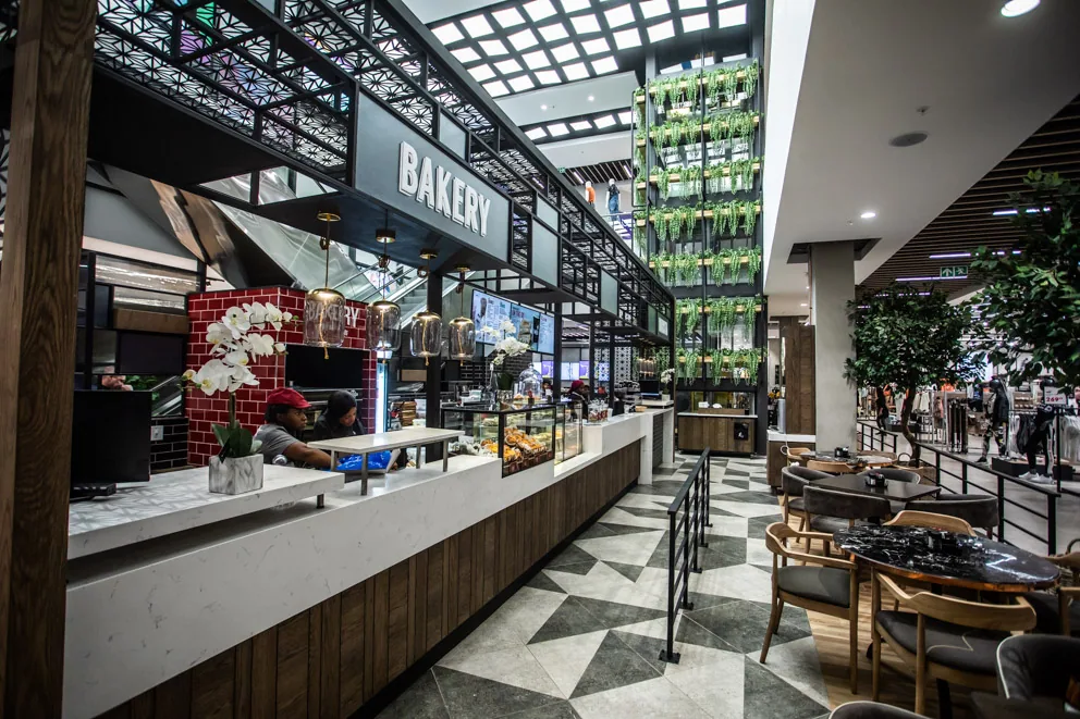 Edgars Fourways Mall interior designed by Design Partnership.
