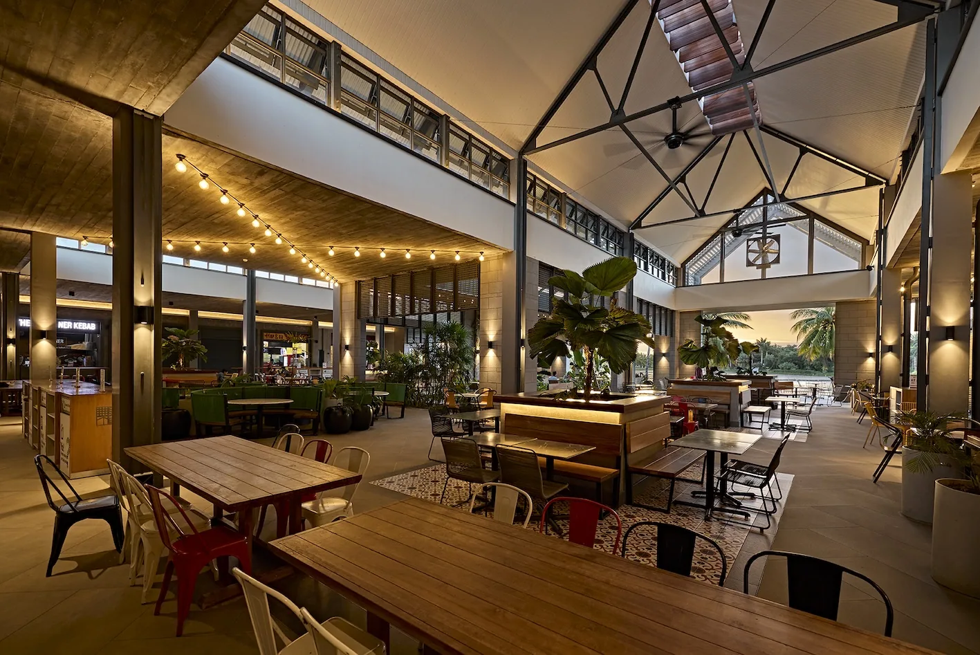 Mahogany Mall interior designed by Design Partnership.