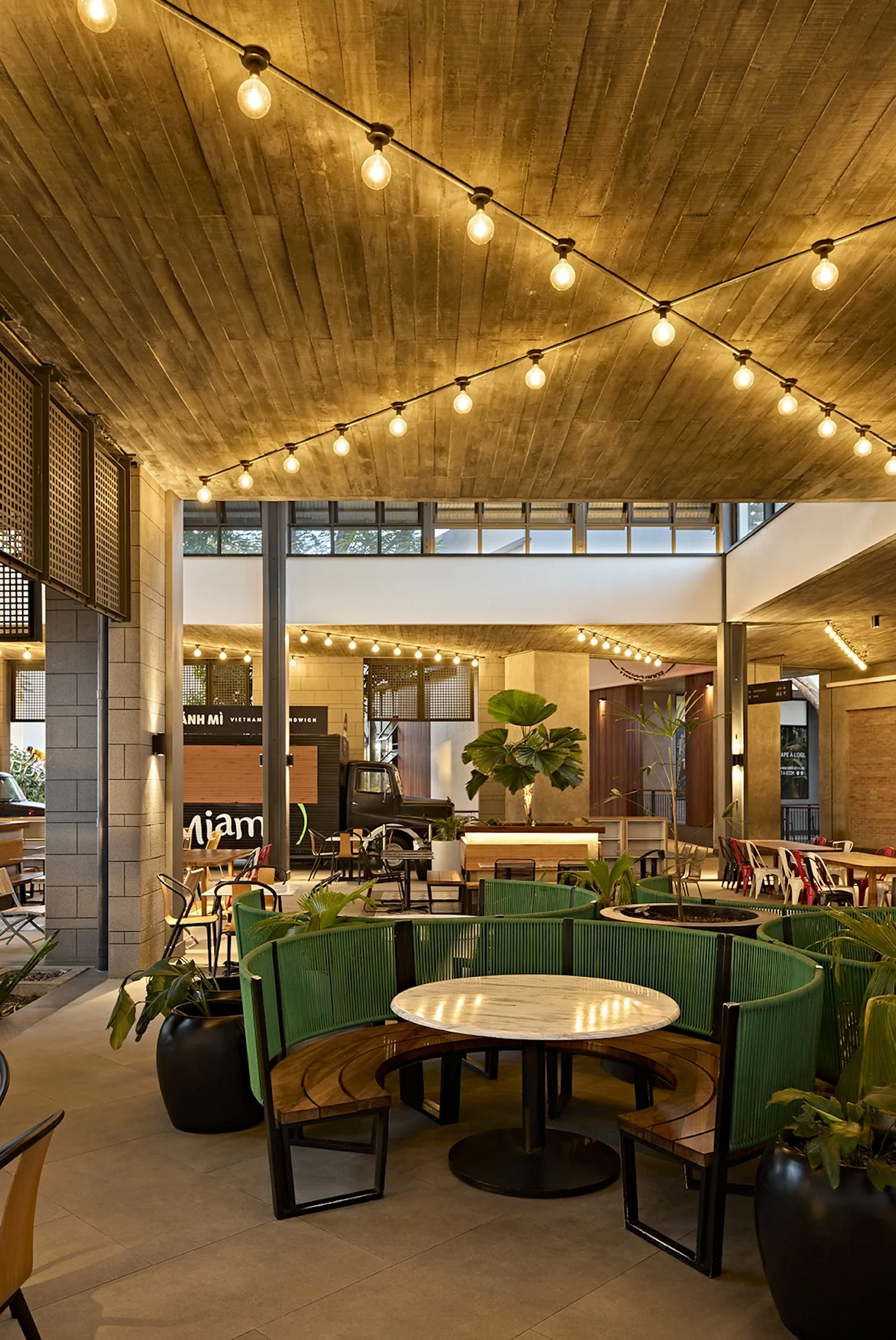 Mahogany Mall interior designed by Design Partnership.