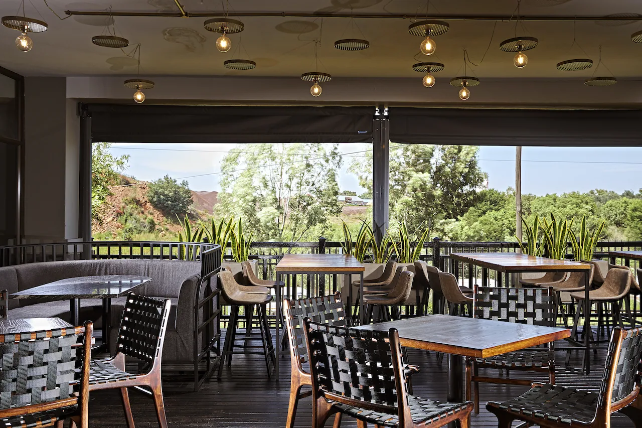 Newscafe - Witbank interior designed by Design Partnership.