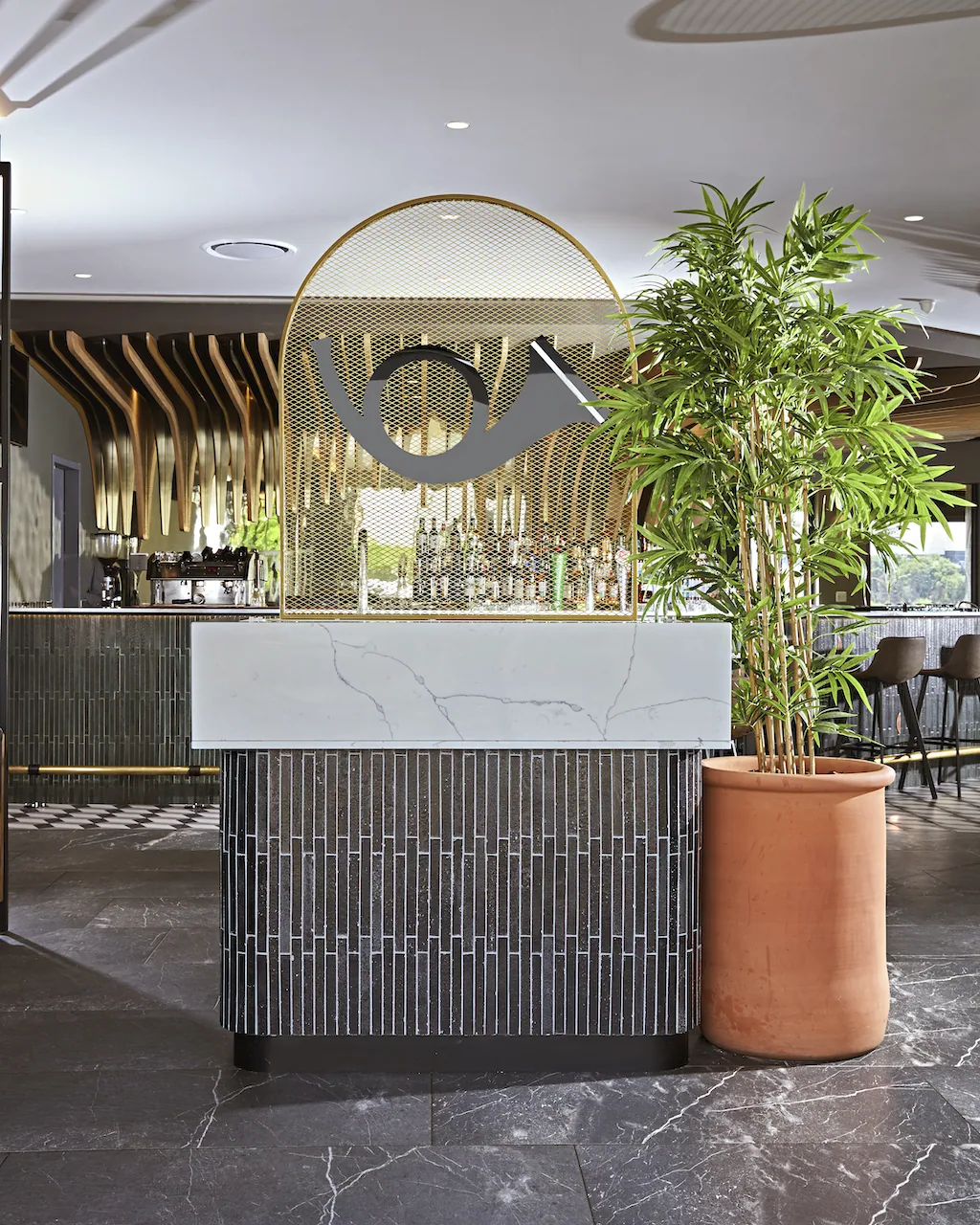 Newscafe - Witbank interior designed by Design Partnership.