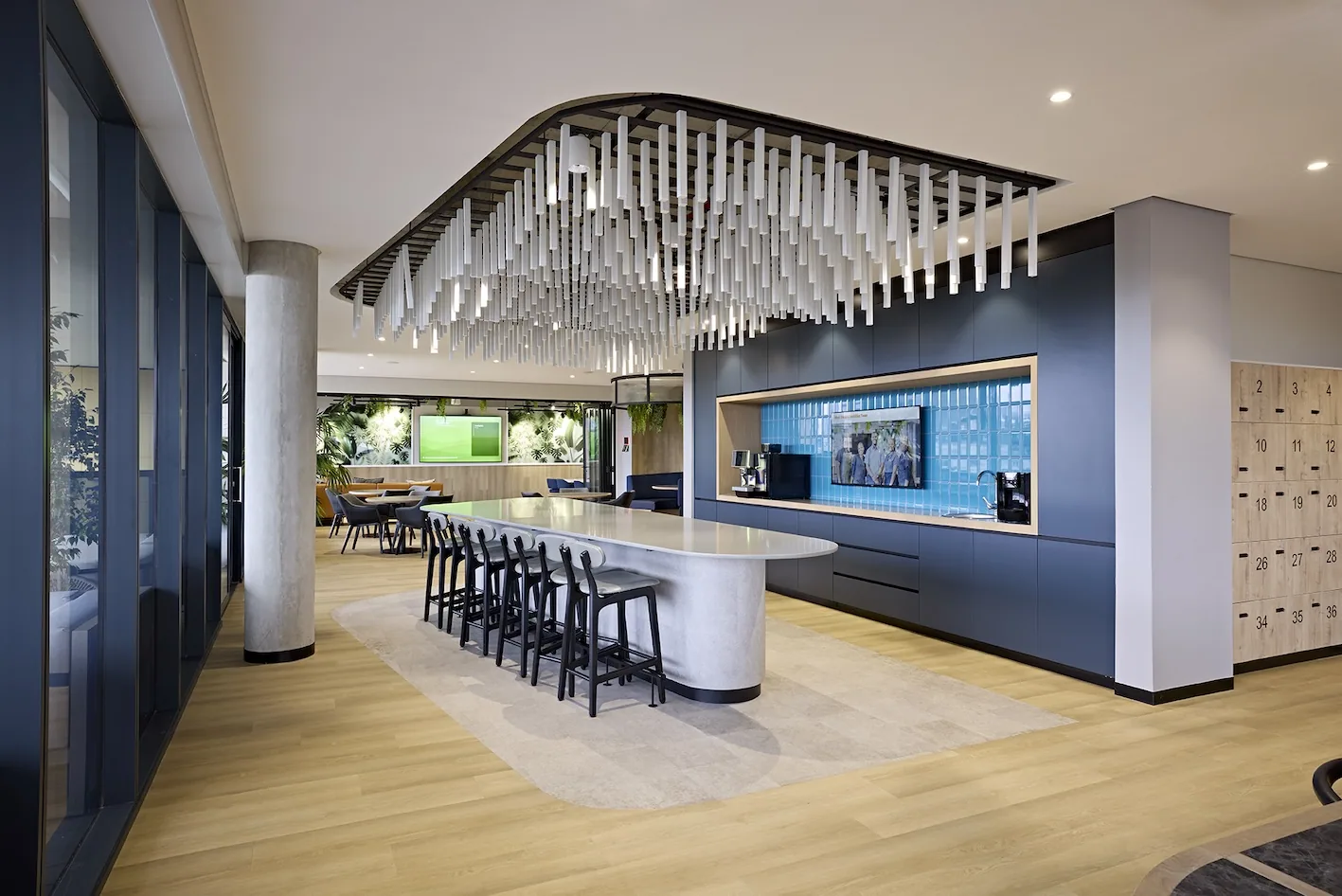 Siemens Healthineers interior designed by Design Partnership.