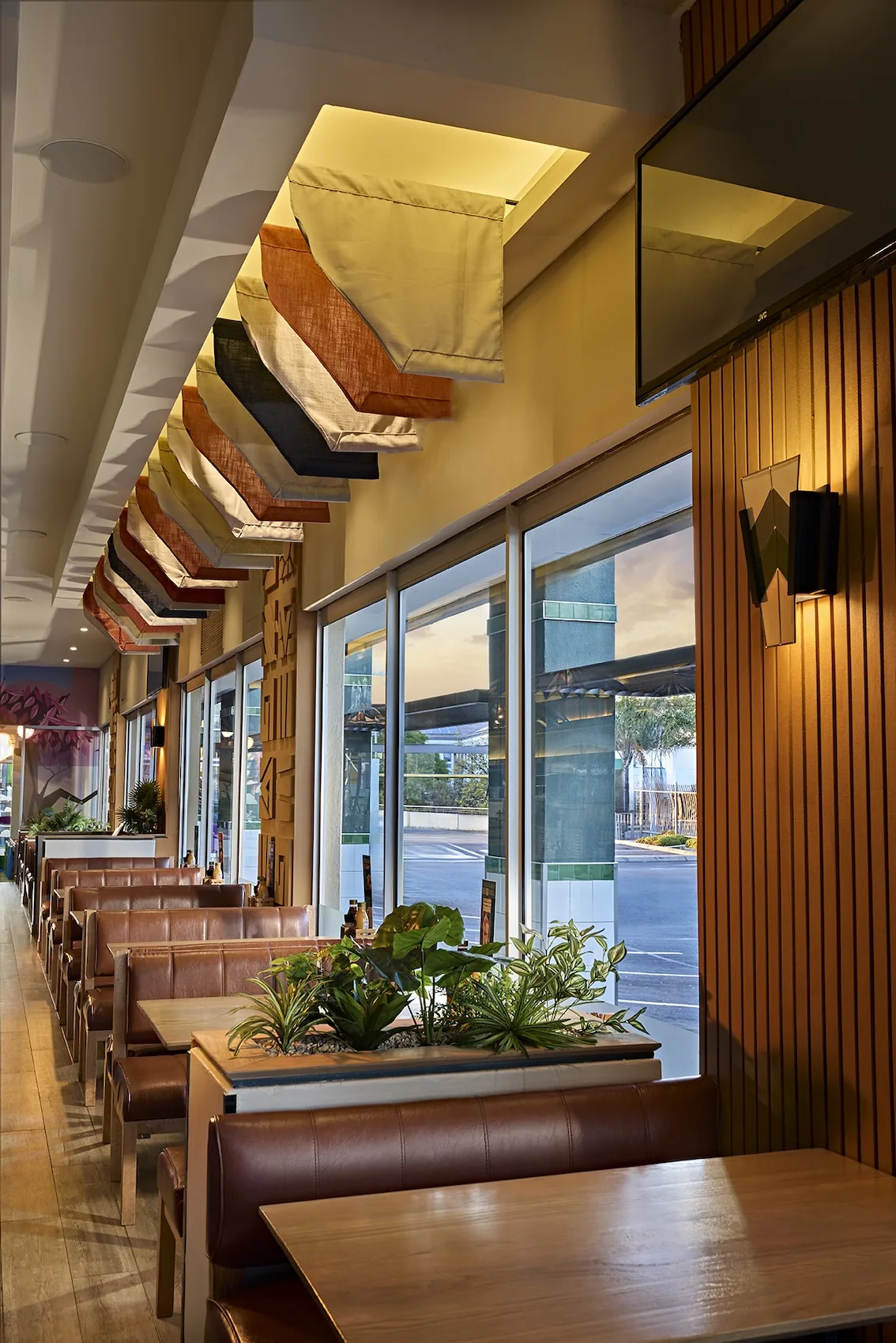 Spur - Vaal Mall interior designed by Design Partnership.