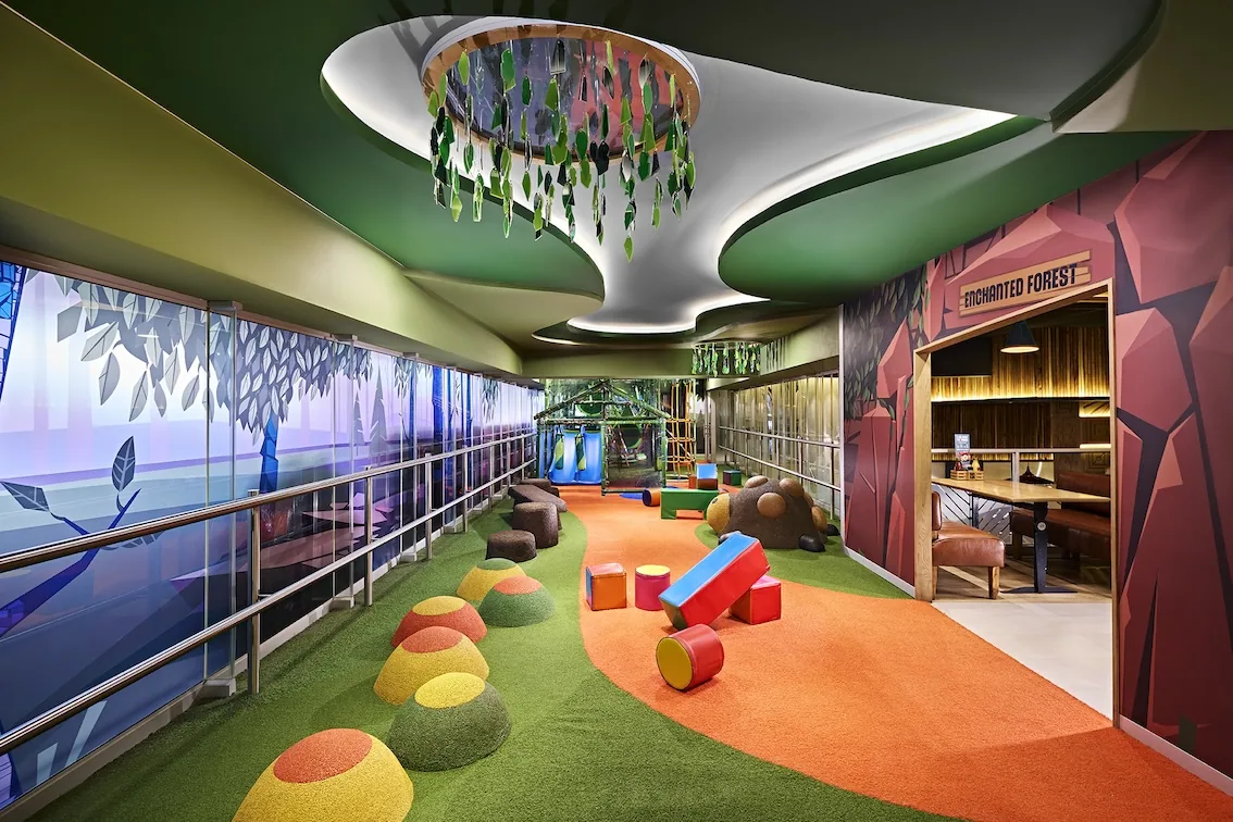 Spur - Vaal Mall interior designed by Design Partnership.