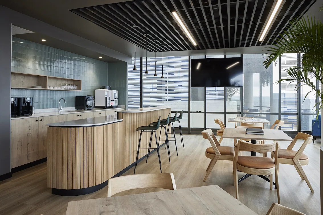 The Rohatyn Group interior designed by Design Partnership.