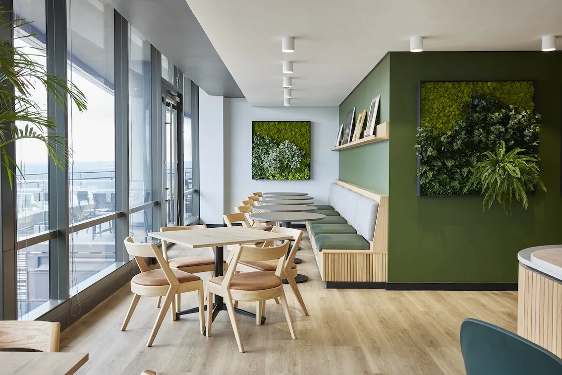 The Rohatyn Group interior designed by Design Partnership.