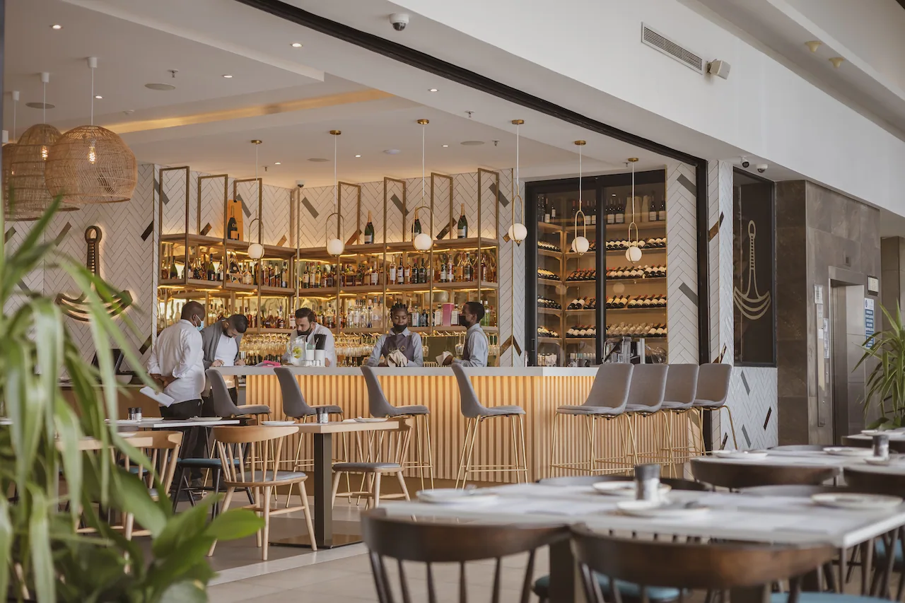 Ukko interior designed by Design Partnership.