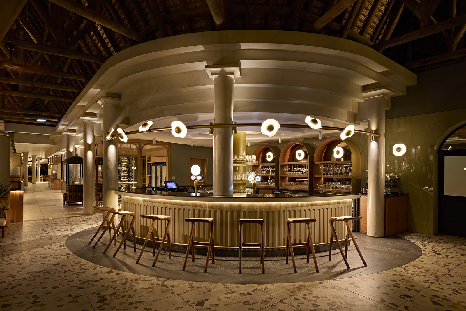 Zest Bar interior designed by Design Partnership.