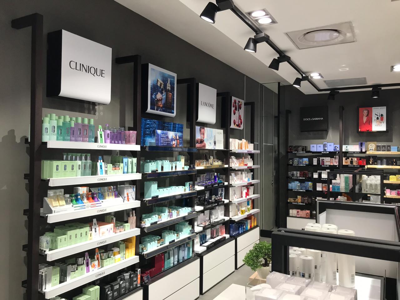 Edgars Beauty interior designed by Design Partnership.