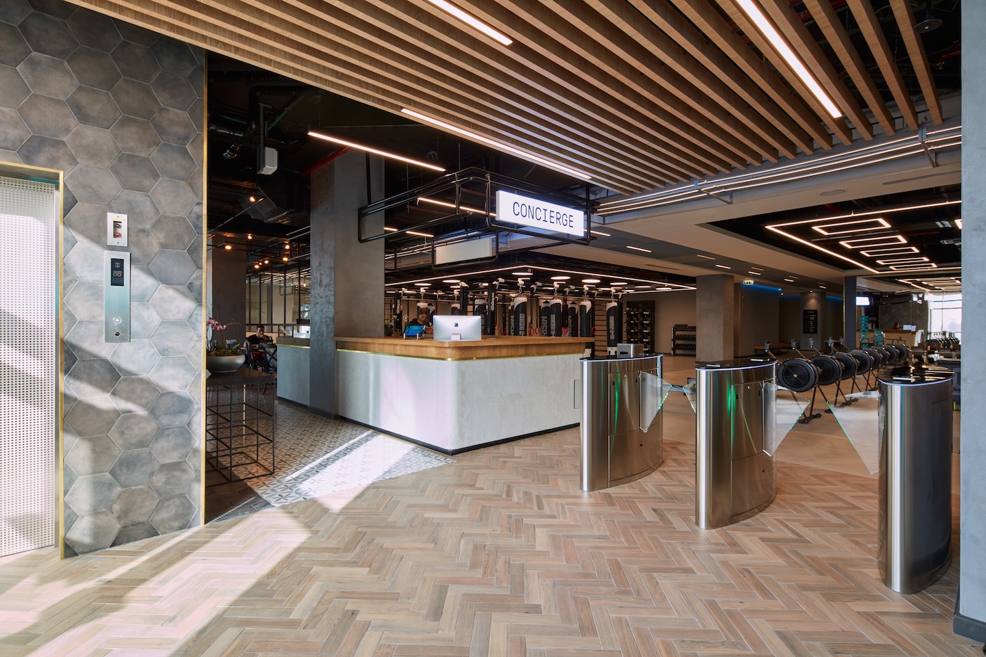 Irisin interior designed by Design Partnership.