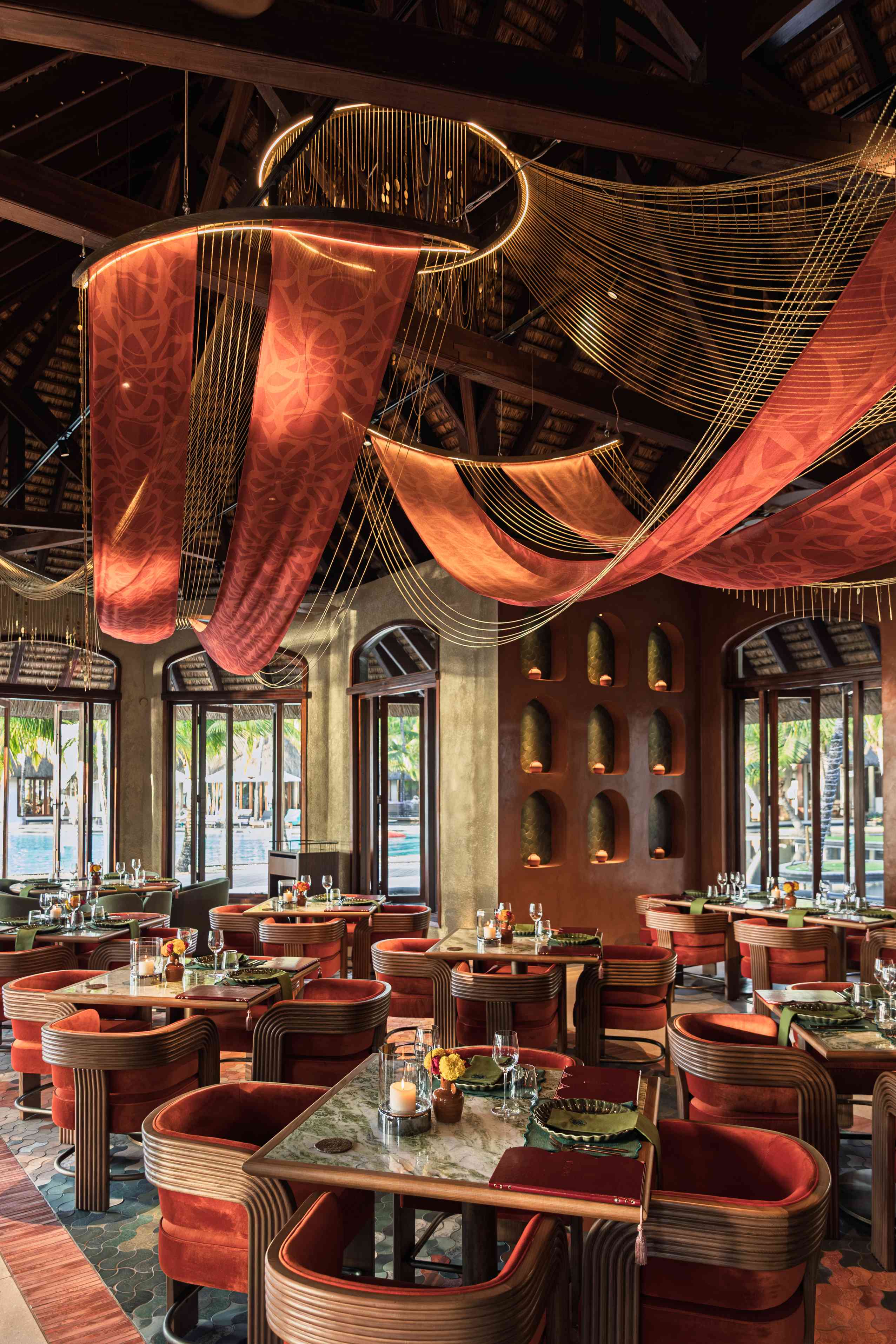 Rangoli interior designed by Design Partnership.