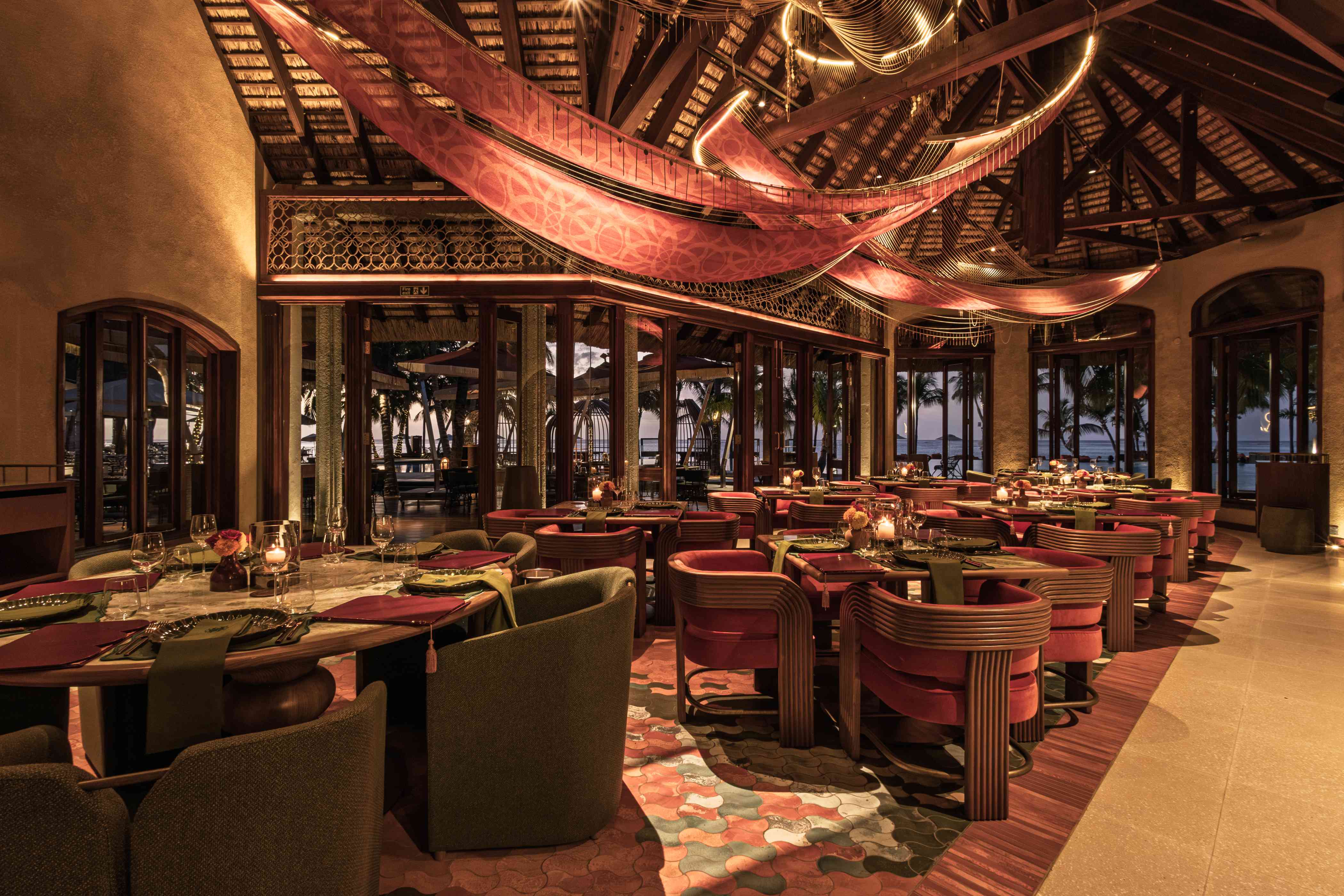 Rangoli interior designed by Design Partnership.