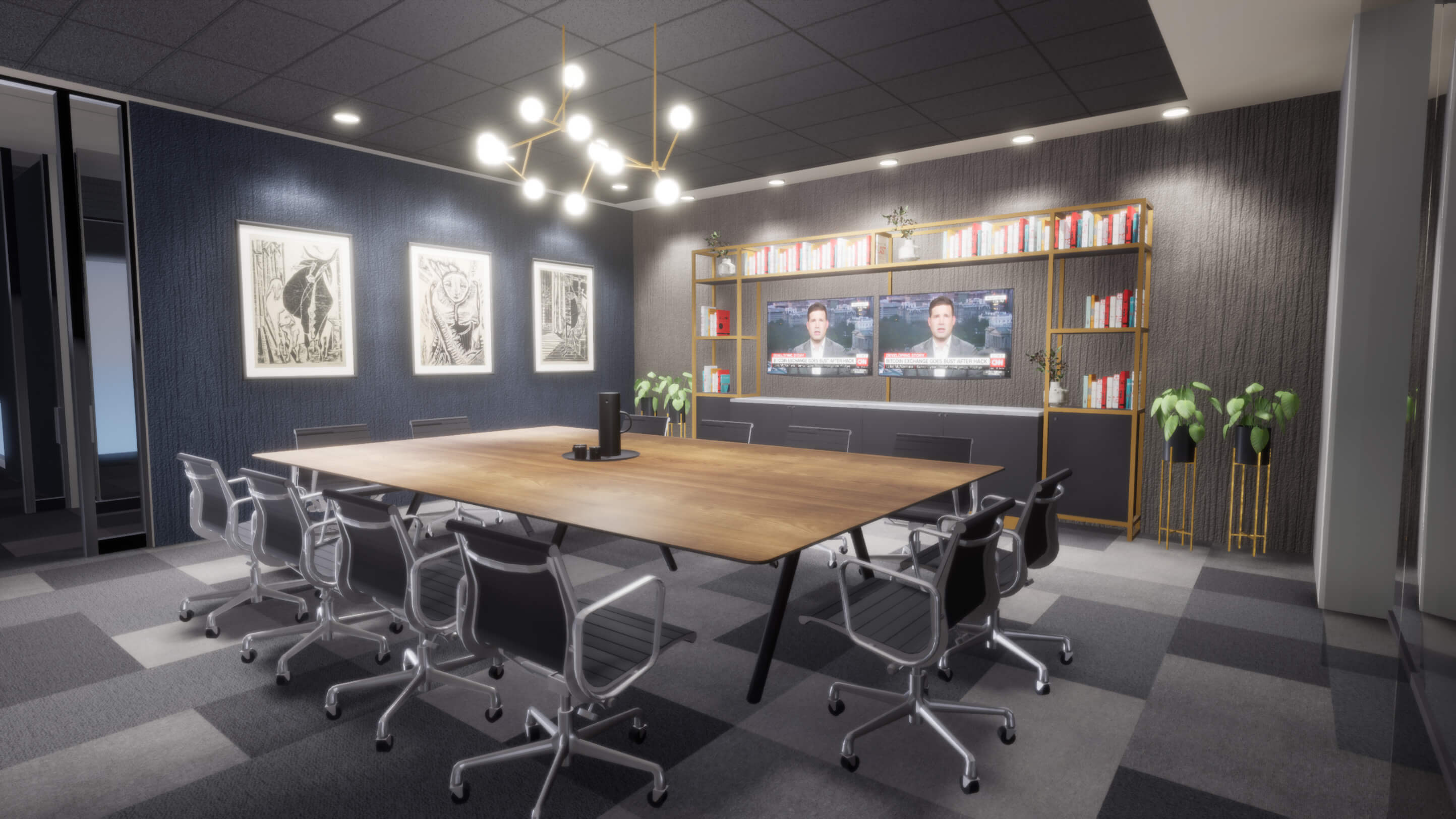SBSA Wealth & Investment interior designed by Design Partnership.