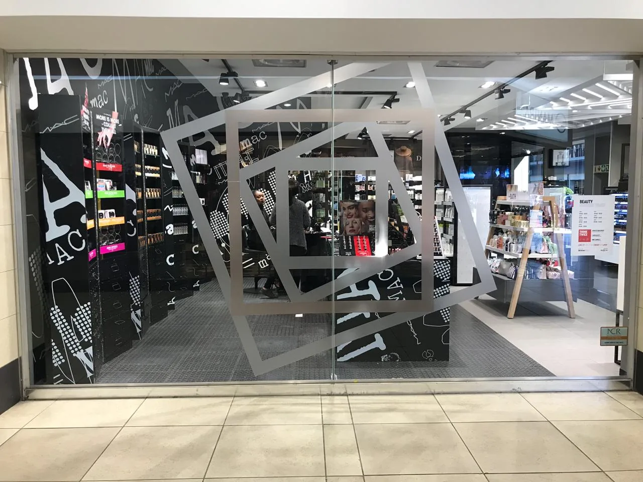 Edgars Beauty interior designed by Design Partnership.