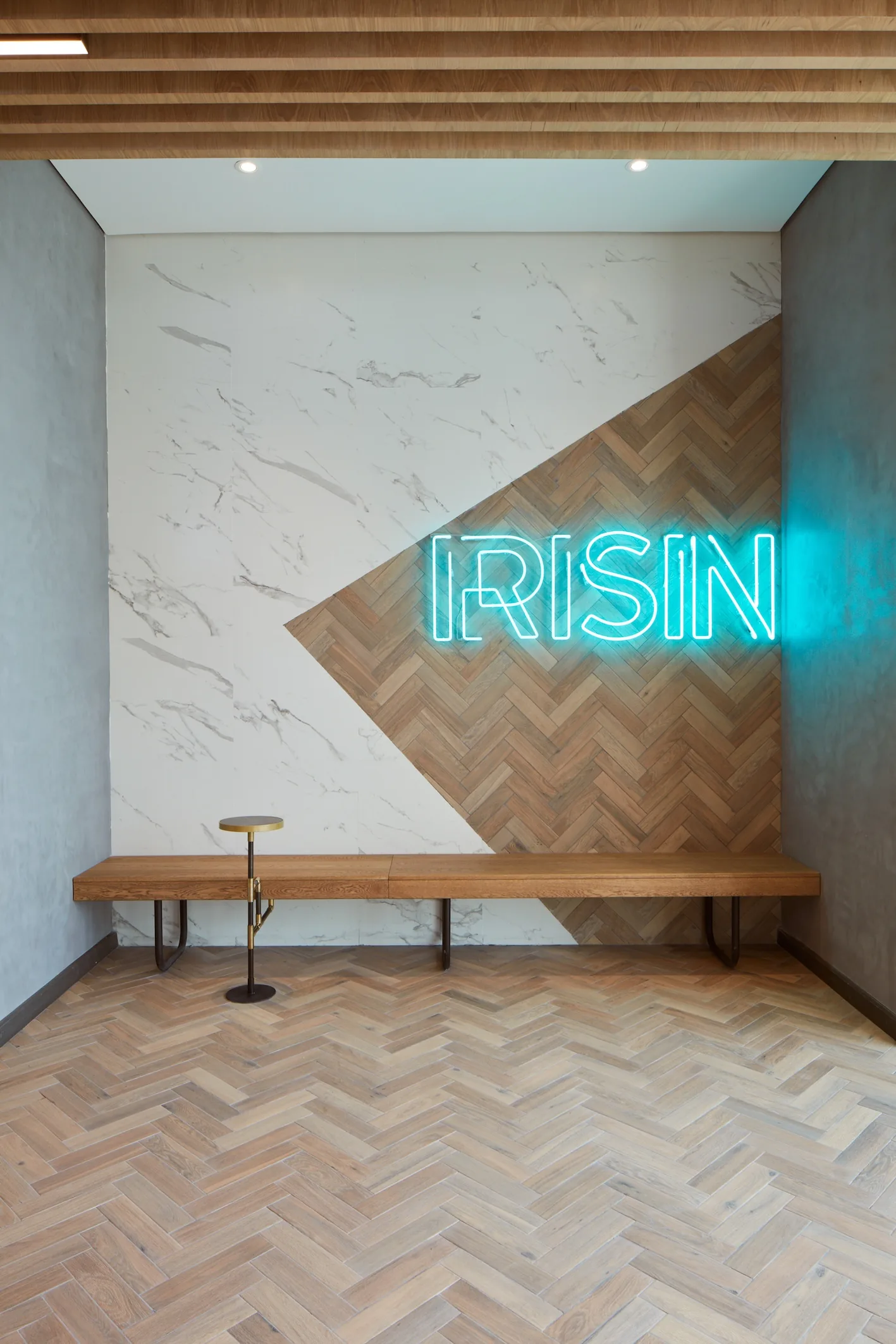 Irisin interior designed by Design Partnership.