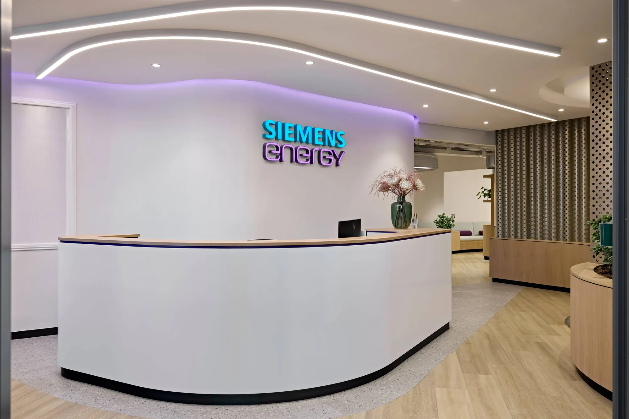 Siemens Energy interior designed by Design Partnership.
