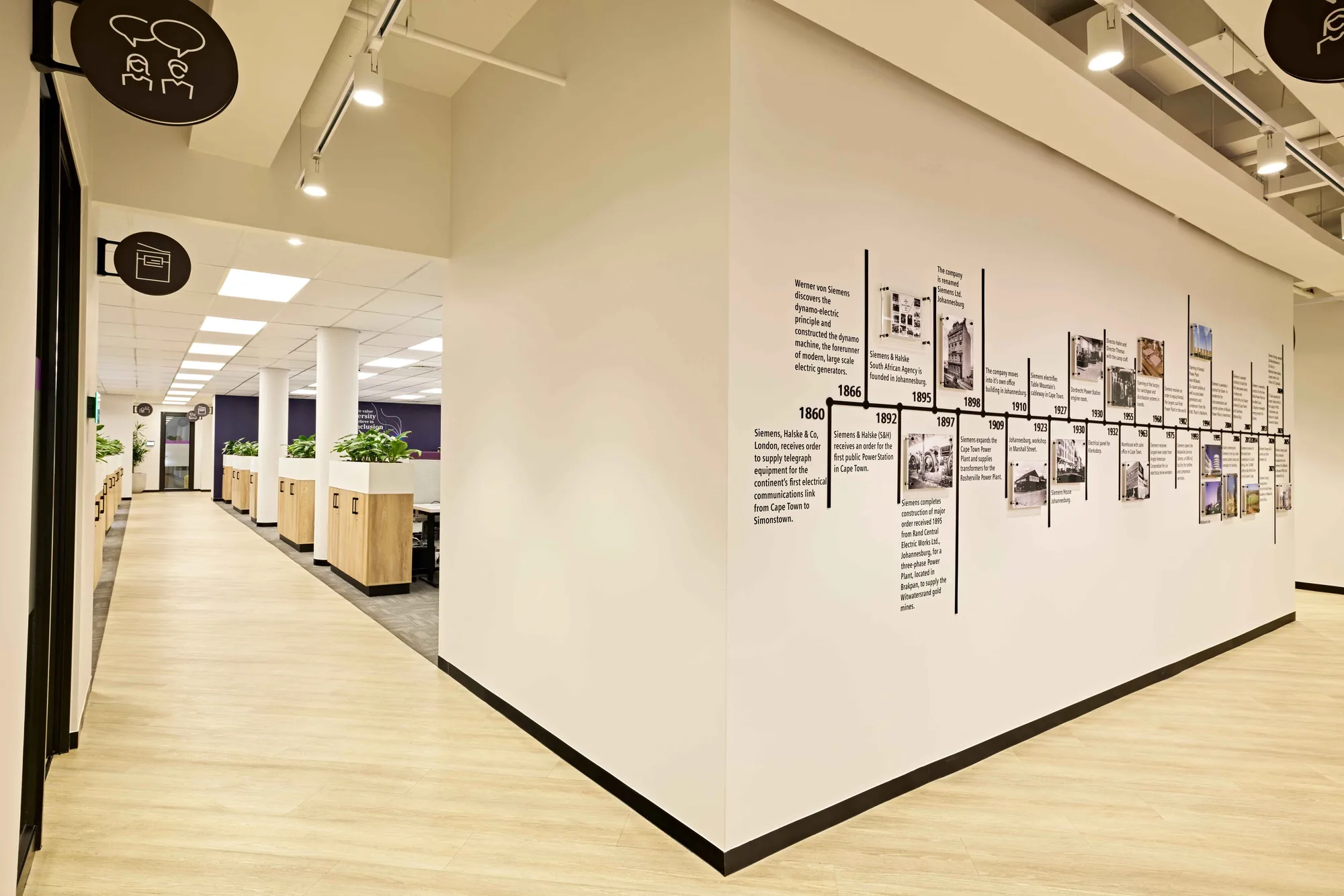 Siemens Energy interior designed by Design Partnership.