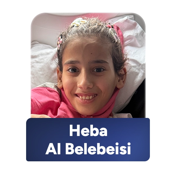 Child evacuated from Gaza through FAJR Global's medical evacuation programme