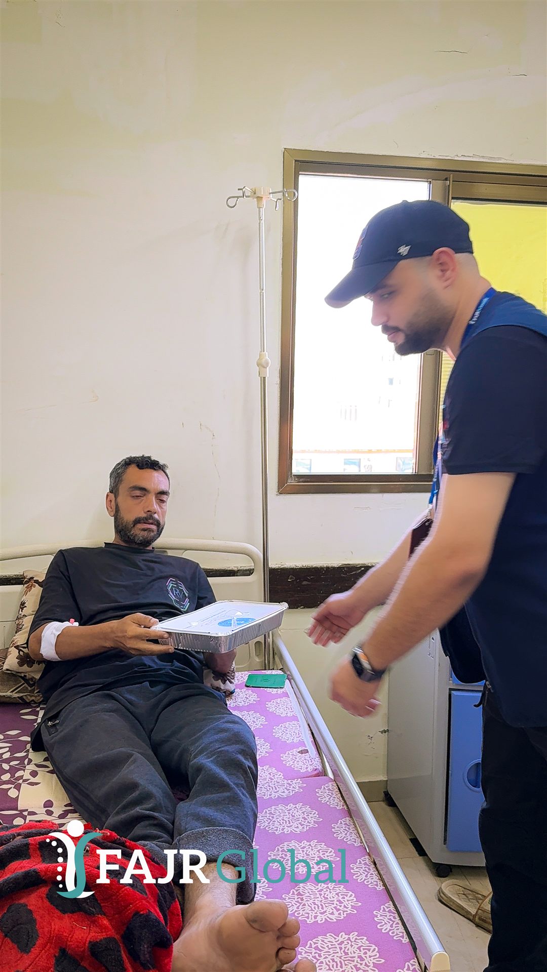 Food distribution in Gaza