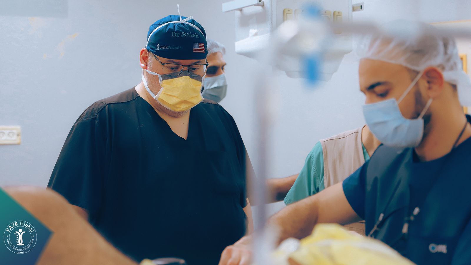 FAJR surgeons at work during an operation