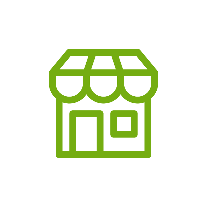 Grocery Store Building Icon