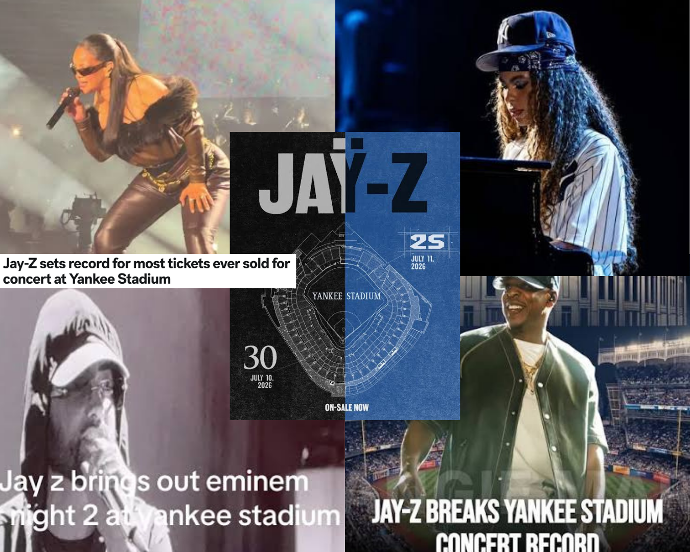 Jay-Z's Yankee Stadium Takeover